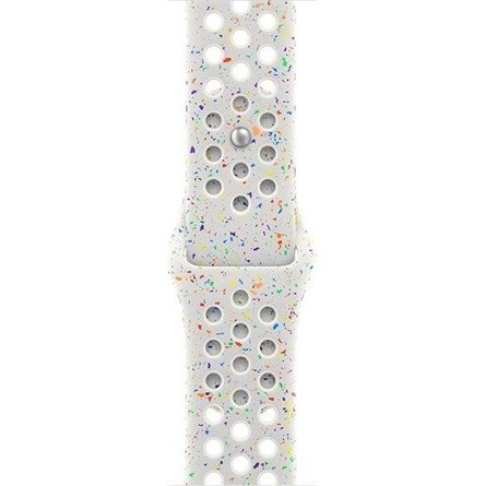 Apple 40MM PURE PLATINUM NIKE SPORT BAND - M/L okosóra szíj szürke