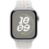 Apple 40MM PURE PLATINUM NIKE SPORT BAND - M/L okosóra szíj szürke
