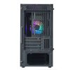 CoolerMaster COOLER MASTER Ház Mini Tower ATX MASTERBOX MB311L ARGB + Kontroller + 2db Ventil