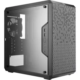   Cooler Master MasterBox Q300L táp nélküli ablakos MT Mini Tower számítógépház fekete