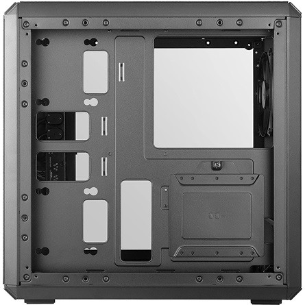 Cooler Master MasterBox Q300L táp nélküli ablakos MT Mini Tower számítógépház fekete