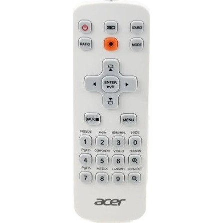 Acer J3 univerzális projektor távvezérlő fehér
