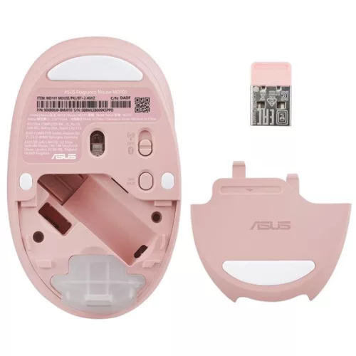 ASUS Mouse ASUS MD101 Vezeték nélküli Egér - Rózsaszín