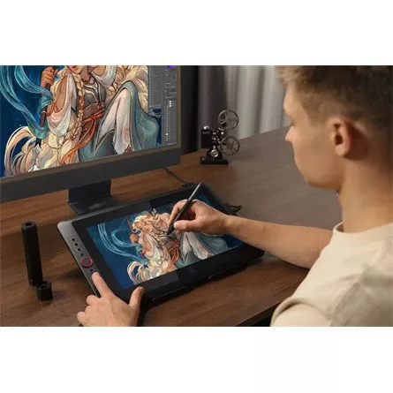 XP-PEN Grafikus kijelző - Artist 15.6 Pro V2 (15,6", IPS, 16:9, 1920x1080, 5080 LPI, PS 16k, 200 RPS, 8 gomb)