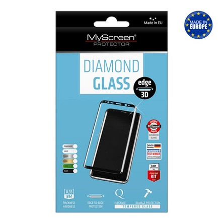 Myscreen Huawei Pura 70 Ultra 5G MYSCREEN DIAMOND GLASS EDGE képernyővédő üveg 3D, 9H, FEKETE