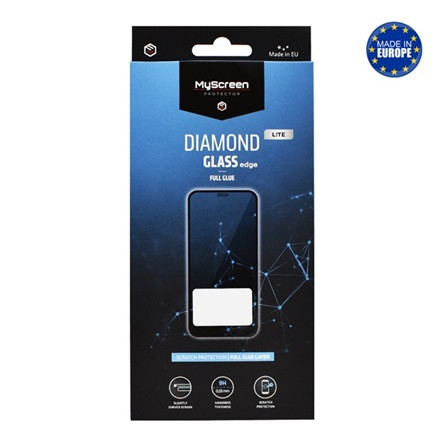MYSCREEN Samsung A56 5G MYSCREEN DIAMOND GLASS LITE EDGE képernyővédő üveg 2.5D, 9H, FEKETE