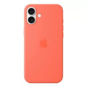   Apple iPhone 16 Plus Silicone Case with MagSafe - Tangerine (SEASONAL)