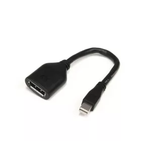   StarTech Displayport mini -> Displayport M/F video jelkábel 0.12m fekete