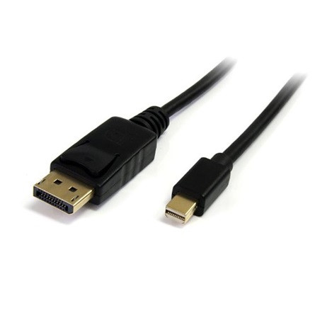 StarTech Displayport mini -> Displayport 1.2 M/M video jelkábel 1m fekete