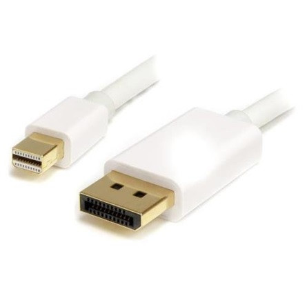 StarTech Displayport 1.2 -> Displayport mini M/M video jelkábel 1m 4K fehér