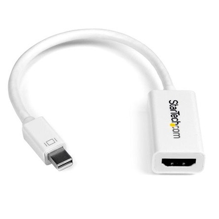 StarTech Displayport mini -> HDMI M/F adapter 0.2m 4k fehér