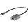 StarTech Mini DisplayPort 1.2 -> HDMI 1.4 M/F adapter 0.3m fekete