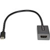 StarTech Mini DisplayPort 1.2 -> HDMI 1.4 M/F adapter 0.3m fekete