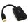 StarTech Displayport mini -> HDMI M/F adapter 0.15m fekete