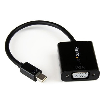 StarTech Displayport mini -> VGA M/F adapter 0.18m fekete