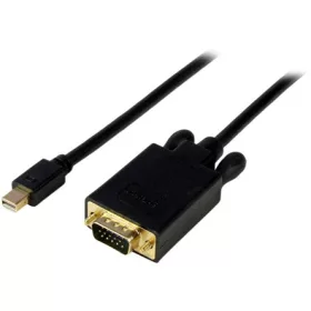   StarTech Displayport mini -> VGA M/M video jelkábel 1.8m aktív fekete