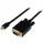 StarTech Displayport mini -> VGA M/M video jelkábel 1.8m aktív fekete