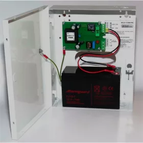   Makrai kapcsoló üzemű szünetmentesíthető tápegység, 3A/12V-13,8V, intelligens, akkumulátorhely (12V/7Ah)