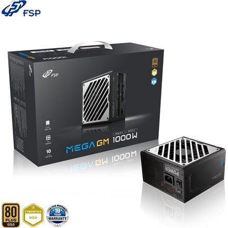 FSP MEGA GM ATX tápegység 1000W 80+ Gold BOX