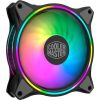 CoolerMaster Fan Cooler Master - Case Fan - 12cm - MasterFan MF120 Halo2 - Fekete - MFL-B2DN-21NP2-R2