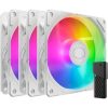 COOLERMASTER Fan Cooler Master - Case Fan - 12cm - SickleFlow Edge 120 ARGB 3-Pack White Edition - MFX-B2DW-253P2-R2