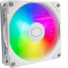 COOLERMASTER Fan Cooler Master - Case Fan - 12cm - SickleFlow Edge 120 ARGB 3-Pack White Edition - MFX-B2DW-253P2-R2