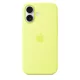 Apple iPhone 17 Silicone tok, MagSafe - Neon Yellow
