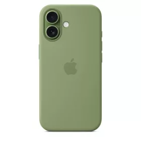 Apple iPhone 17 Silicone tok, MagSafe - Light Moss