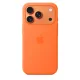 Apple iPhone 17 Pro Silicone tok, MagSafe – Orange