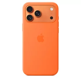 Apple iPhone 17 Pro Max Silicone tok, MagSafe – Orange