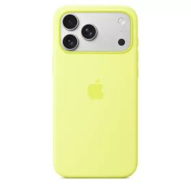   Apple iPhone 17 Pro Max Silicone tok, MagSafe – Neon Yellow