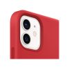 Apple MOBIL Apple iPhone 12/12 Pro Magsafe rögzítésű szilikon tok - (PRODUCT)RED