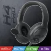 Spirit of Gamer Fejhallgató - PRO-H4 Black (MultiPlatform, mikrofon, 3.5mm jack, hangerőszabályzó, fekete)