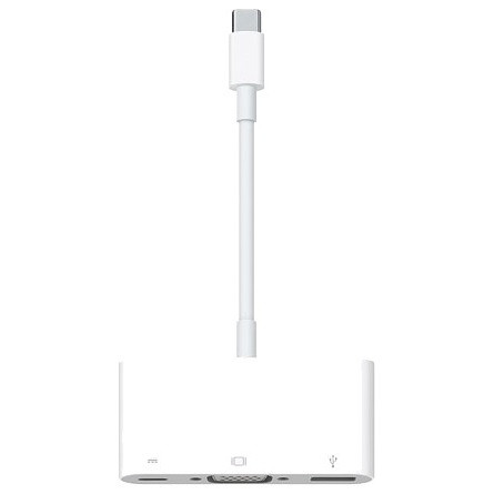 Apple Multiport USB-C -> VGA USB-C USB-A 2.0 M/F adapter fehér