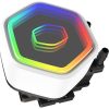 COOLERMASTER Fan Cooler Master - MasterLiquid 360 Core II White Edition - Vízhűtés/Univerzális - MLW-D36M-A18PA-RW