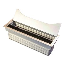   Rainbow Mozaikos asztalba süllyeszthető 5 modulos rendező kábelfésüs