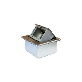 Rainbow 45-ös rendszerű padló doboz, 3 modulhoz, üresen