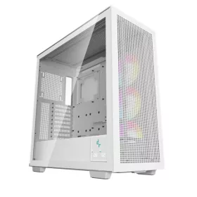   DeepCool Számítógépház - MORPHEUS WH (fehér, moduláris, 1x420mm venti,Mini-ITX /M-ATX /ATX /E-ATX, 4xUSB3.0, 1xUSB-C)