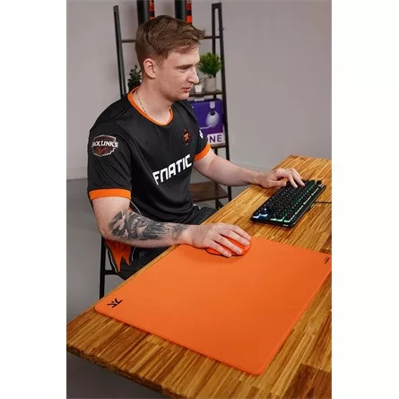 Fnatic Gear Dash2 MAX L gaming egérpad sunset orange