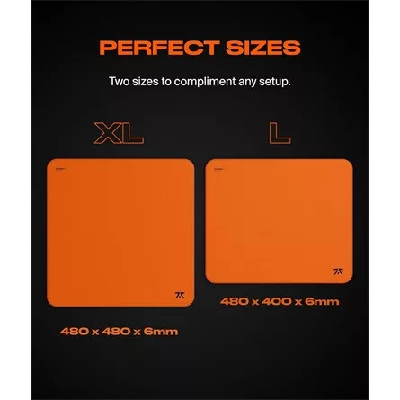 Fnatic Gear Focus3 MAX L gaming egérpad sunrise orange