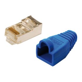   LogiLink MP0014 Cat5 moduláris csatlakozó - 100db/cs - Kék