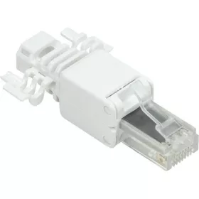 Logilink Modular Plug RJ45 Cat.6A, UTP, toolless, white