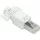 Logilink Modular Plug RJ45 Cat.6A, UTP, toolless, white