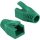 LogiLink RJ45 törésgátló zöld 8mm, 50db