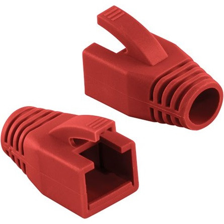 LogiLink RJ45 törésgátló piros 8mm, 50db