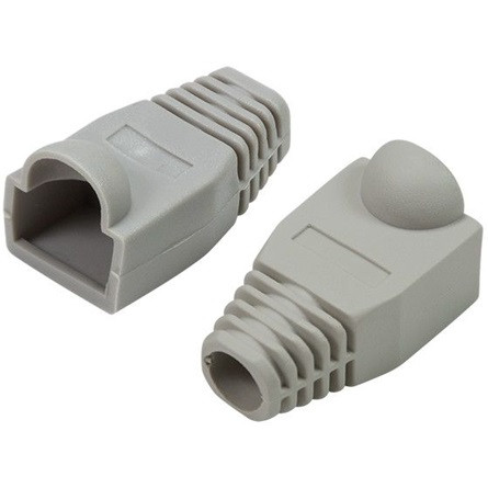 LogiLink RJ45 törésgátló szürke 6,5mm, 50db