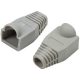 LogiLink RJ45 törésgátló szürke 6,5mm, 50db