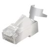 Logilink Cat.6A RJ45 moduláris dugó Cat.6A és Cat.7 tömör adatkábelhez, 10 db