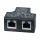 Logilink Kábelmegosztó adapter 1x RJ45 anya - 2x RJ45 anya, 10/100BT