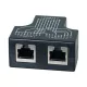 Logilink Kábelmegosztó adapter 1x RJ45 anya - 2x RJ45 anya, 10/100BT